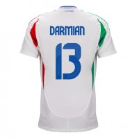 Maglia Calcio Italia Matteo Darmian #13 Seconda Divisa Europei 2024 Manica Corta